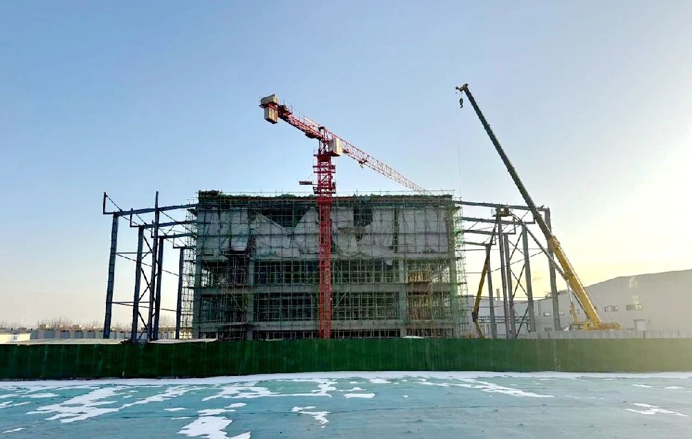 启新程，争春日——甘肃传祁甘味乳业二期新建乳清车间复工复产建设忙